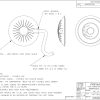 Foot Pedal Engineering Drawing - Presair - B350BA