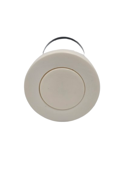 B330WA Push Button Air Actuator, White