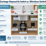 Garbage Disposal Air Switch vs. Wireless Switch