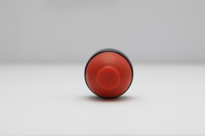 B465RA Red Air Button Bellow 